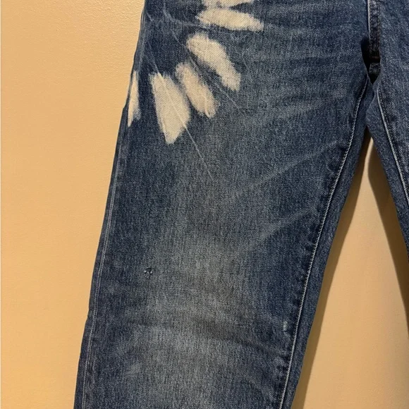 NWT Madewell The Dean Easy Straight Jean | Size 25 | Shibori Wash - Picture 14 of 14